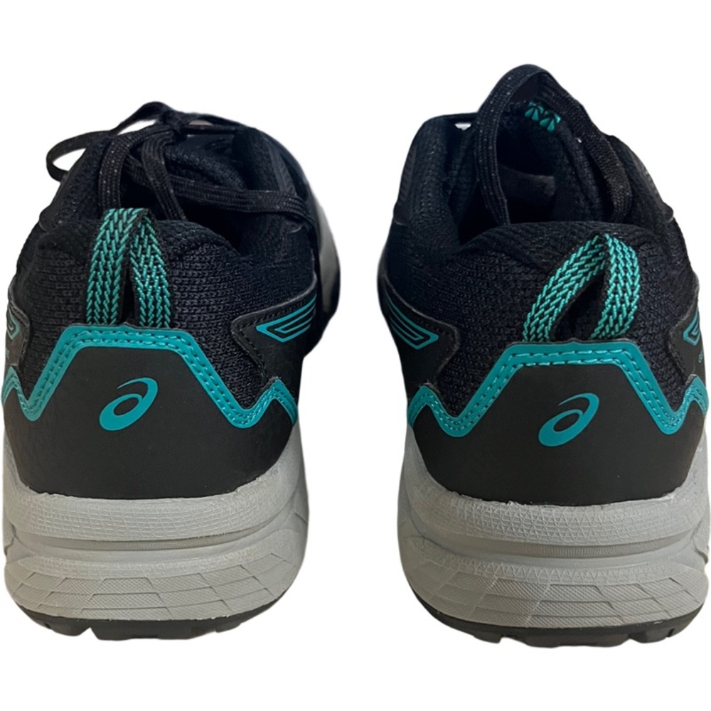 Asics Gel-Venture 8 Black and Teal Athletic Shoes - Picture 7 of 10